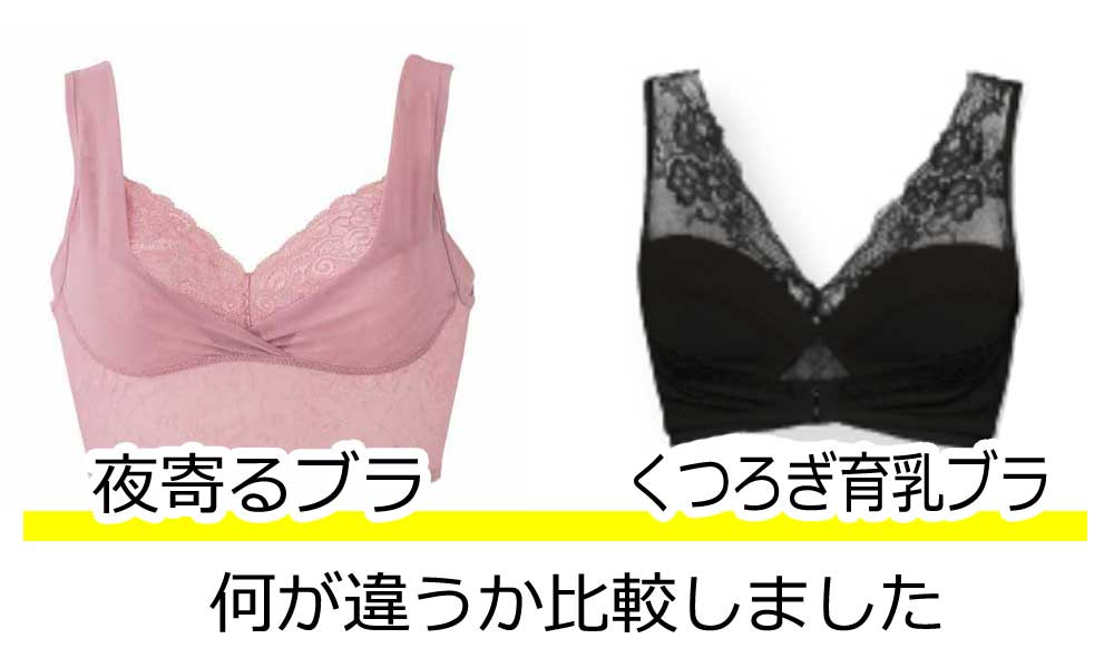 夜寄るブラくつろぎ育乳ブラ比較